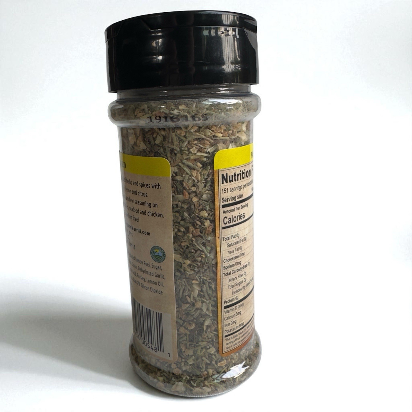 Mad Dog and Merrill Citrus Twist Seasoning Rub Sodium Free Keto BBQ Grill