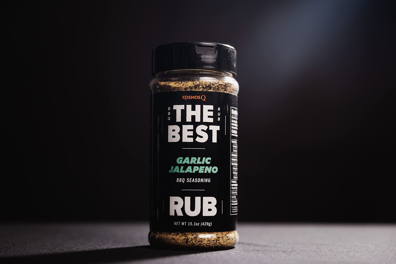 Garlic Jalapeno BBQ Seasoning Dry Rub 15.1 Oz Versatile Flavor for Grilling