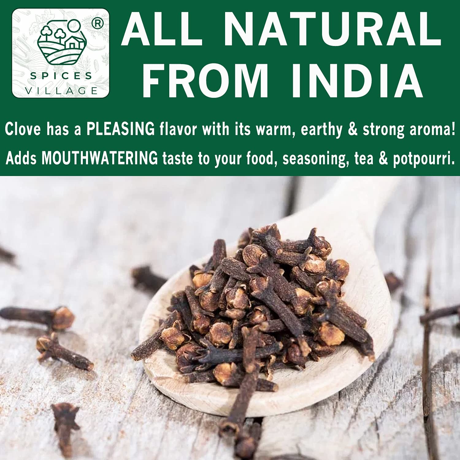 Cloves Whole, All Natural Dried Clove Buds, Clavos de Olor 7 Ounces, Kosher, …