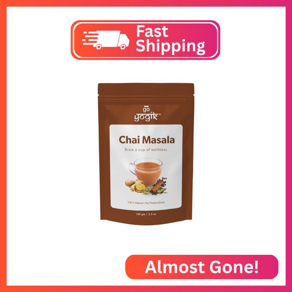 Go-Yogik Chai Spice Masala Blend, 100g (80 Cups)