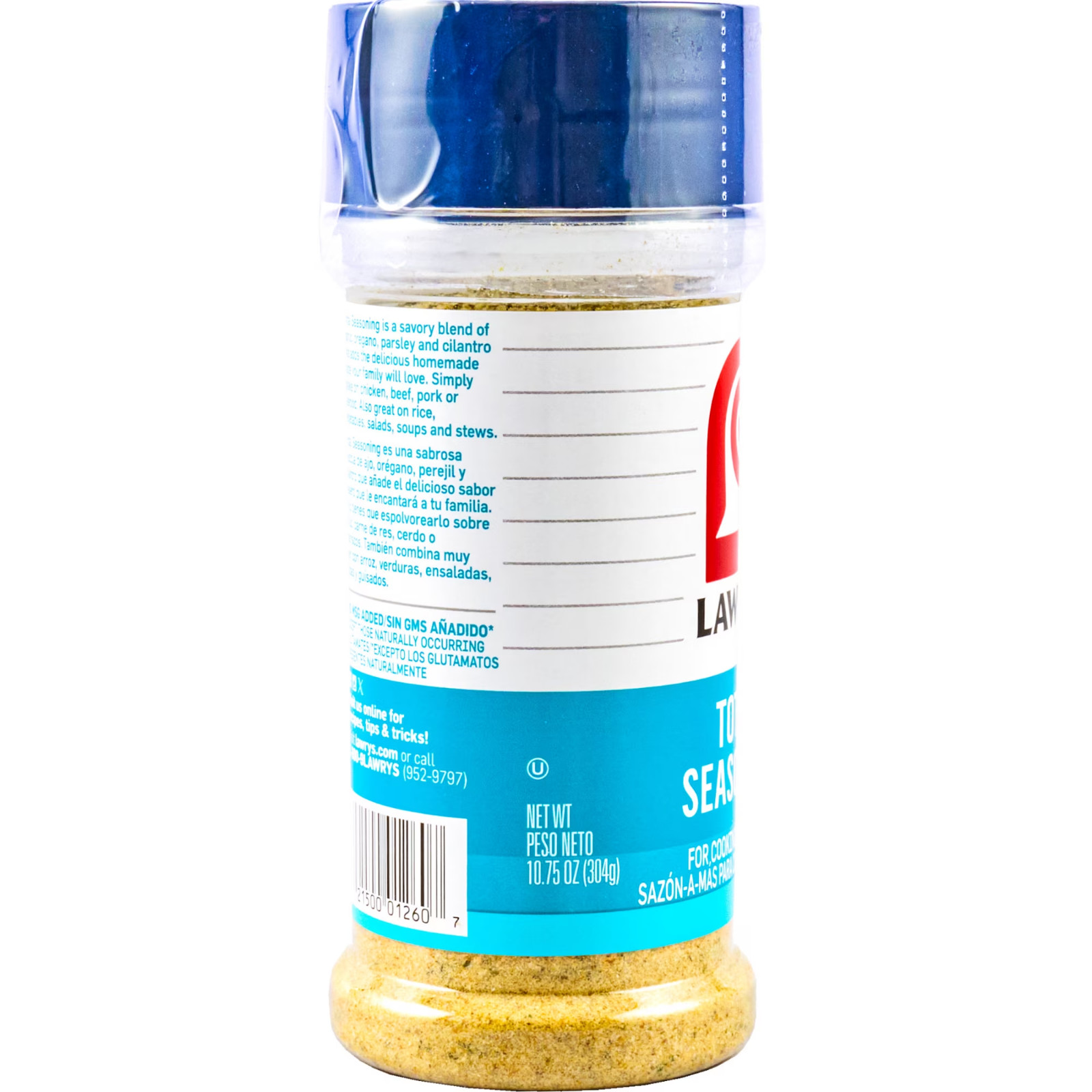 Lawry’s Casero Total Seasoning, 10.75 oz
