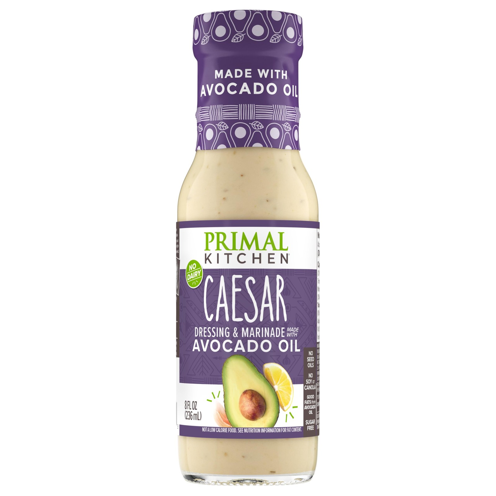 Primal Kitchen Caesar Salad Dressing Whole30 Paleo Keto Certified 8 Fl Oz