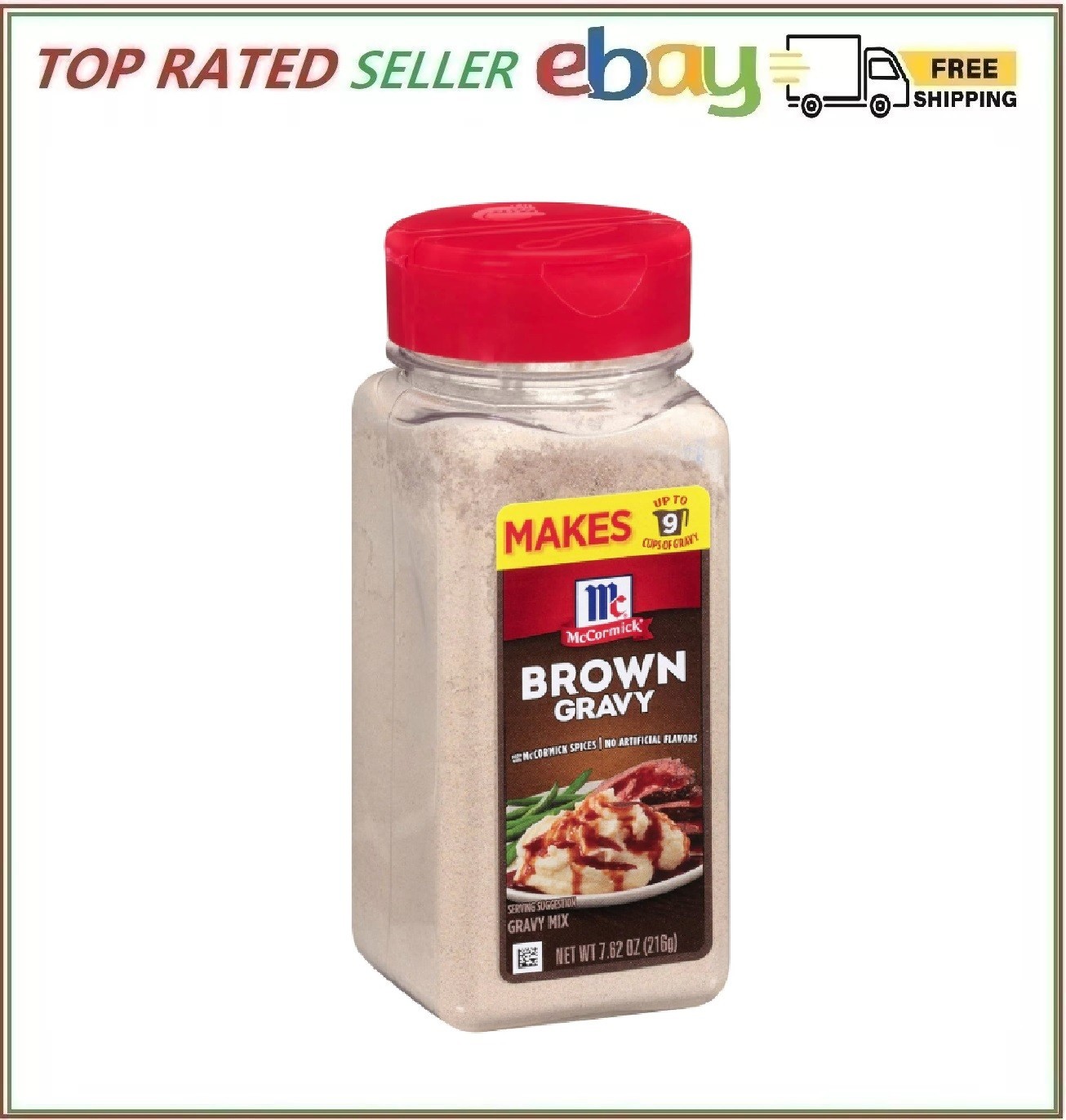 McCormick Brown Gravy Mix, 7.62 oz