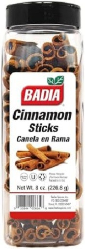 Badia Cinnamon Sticks Canela en Rama