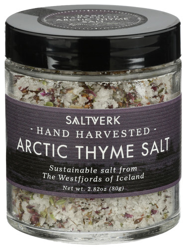 Saltverk Sea Salt Arctic Thyme 2.82 Oz (Pack of 6)