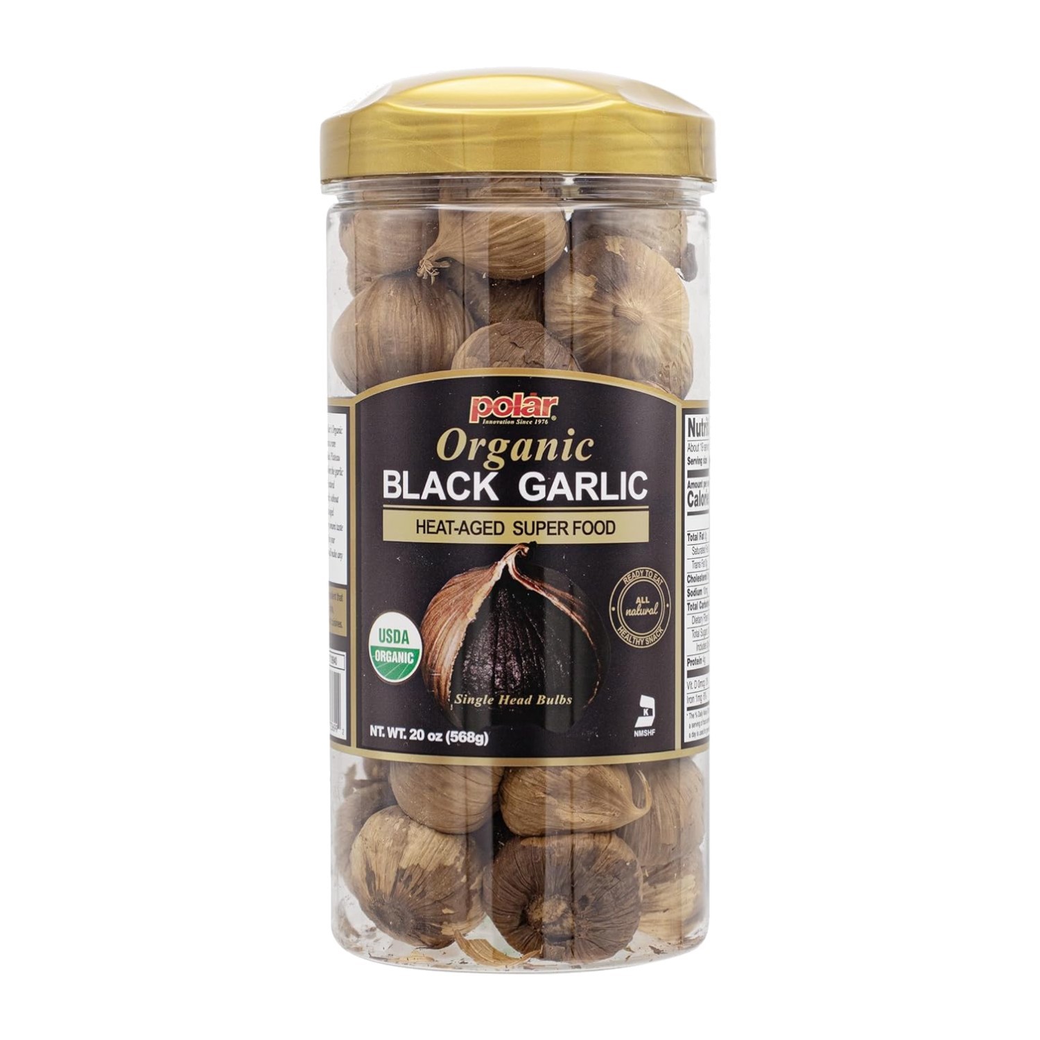 20 oz Organic Black Garlic – Sweet & Savory Whole Bulbs for Culinary Delight