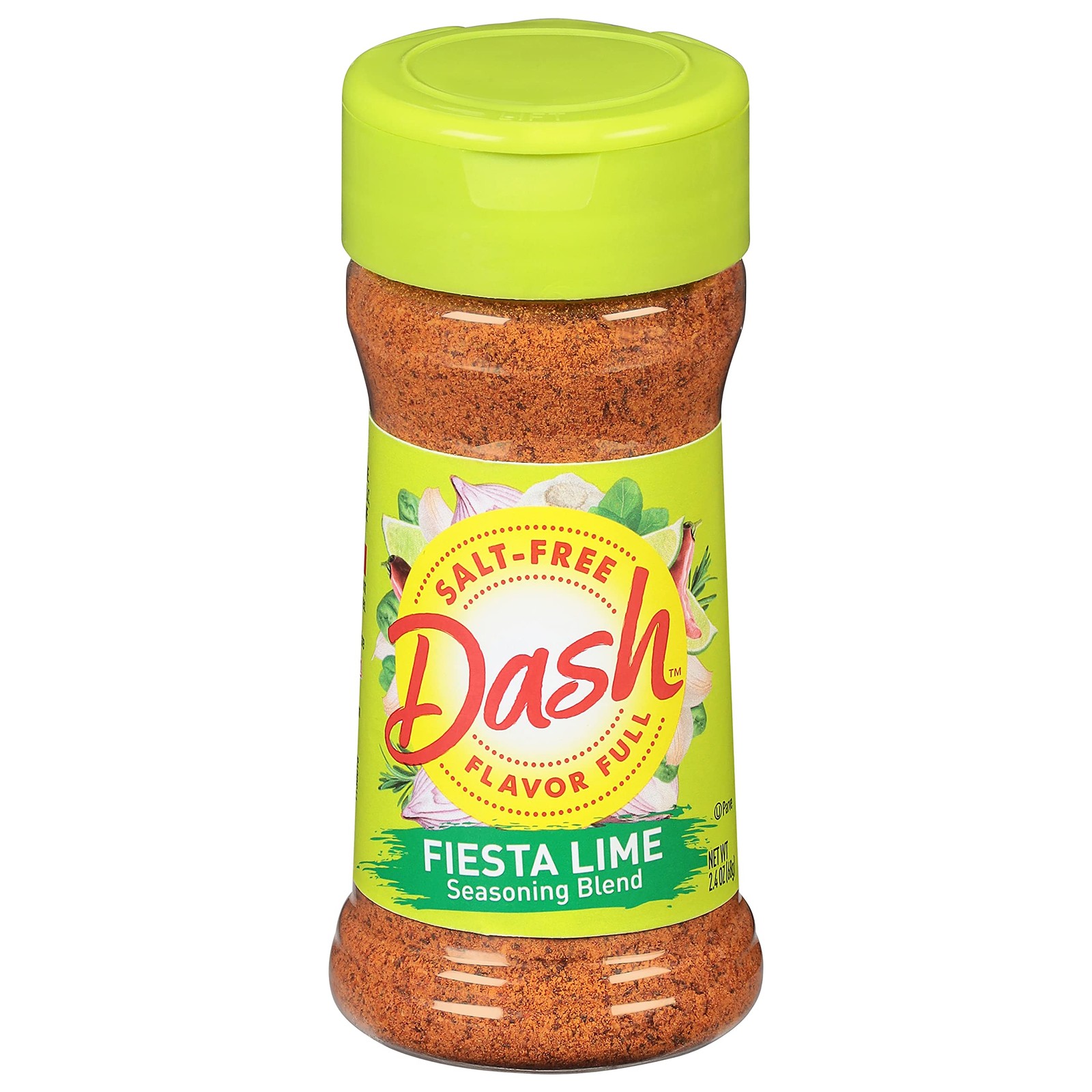 Dash Salt-Free Seasoning Blend, Fiesta Lime, 2.4 Ounce (Pack of 1)