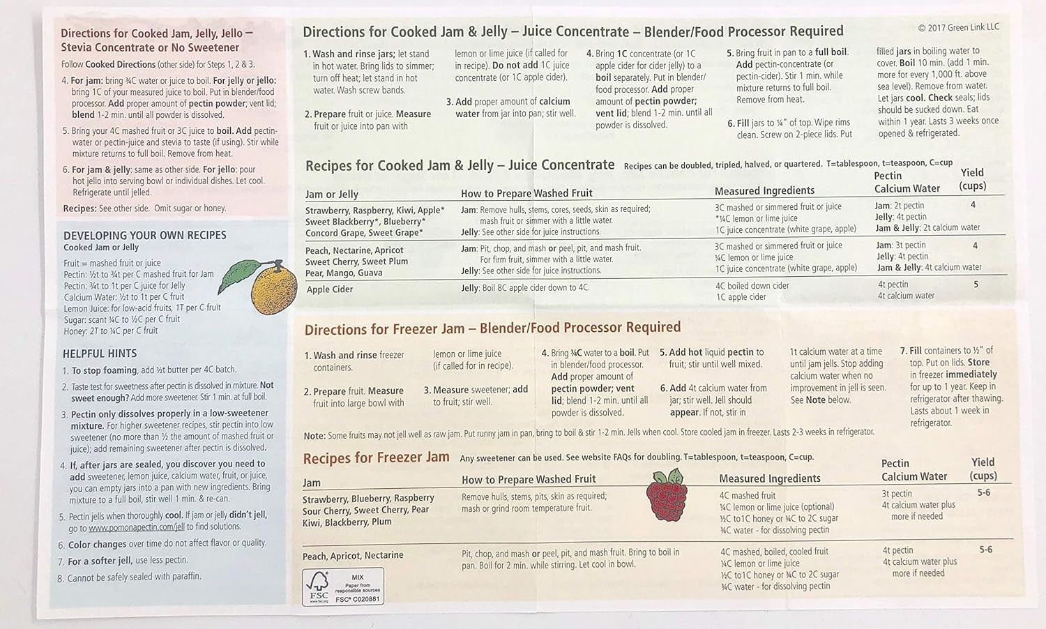 Pomona’S Universal Pectin – 1/2 Lb Bulk Package