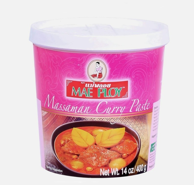 Mae Ploy Massaman Authentic Thai Curry Paste 400g