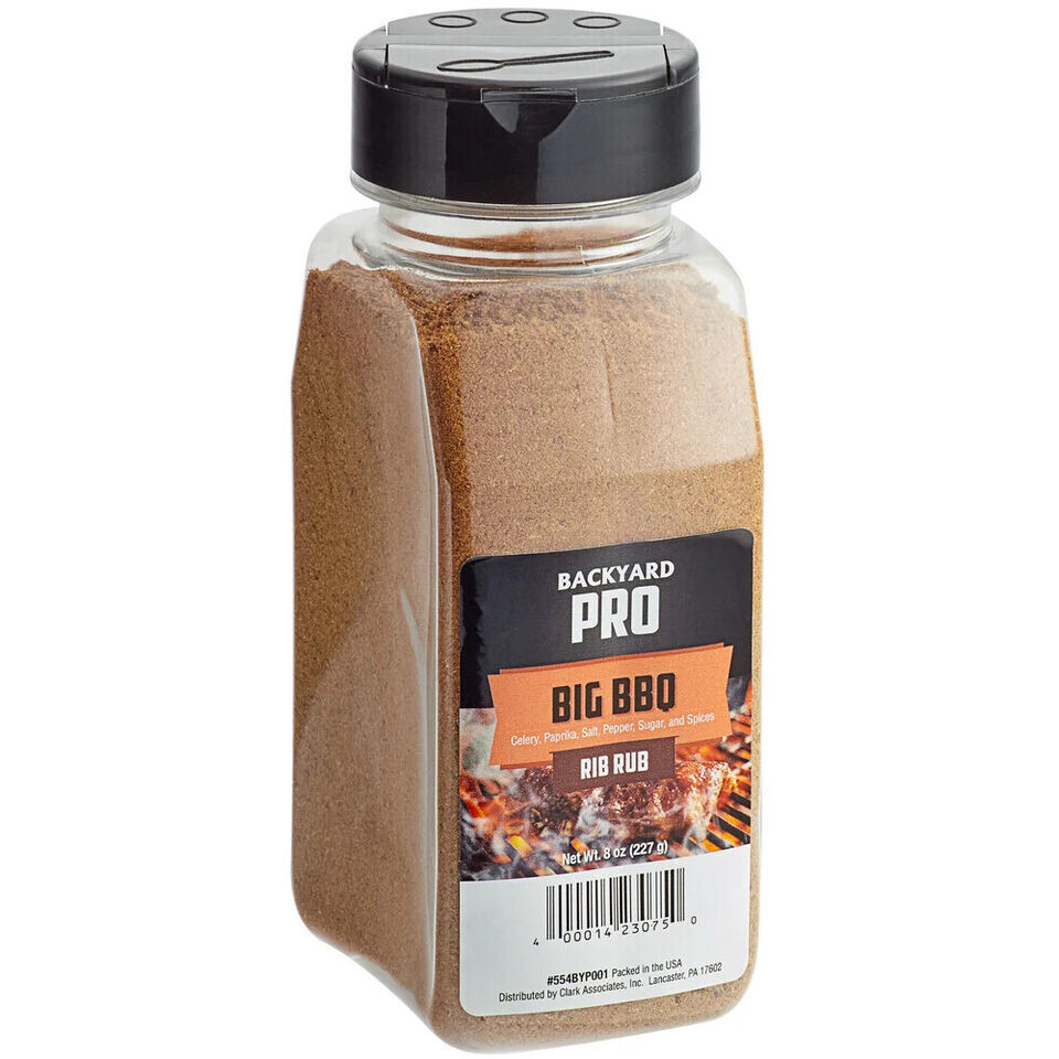 Backyard Pro Big BBQ Rib Rub – 8 oz.