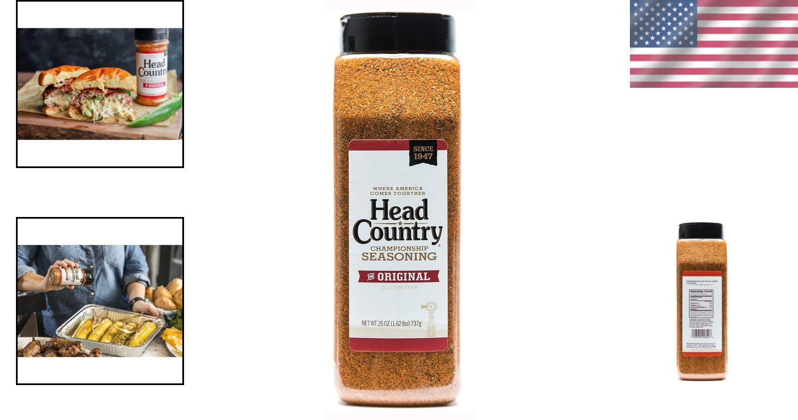 Head Country Championship BBQ Seasoning, 26 Ounce (Pack of 1), orange