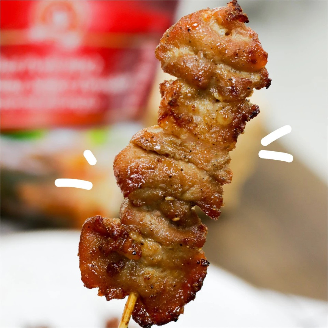 x3 Authentic Thai Street Food Style BBQ Pork Powder Hand Brand No.1 Easy Grill