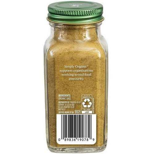 Simply Organic Sage Leaf Ground 1.20 Oz