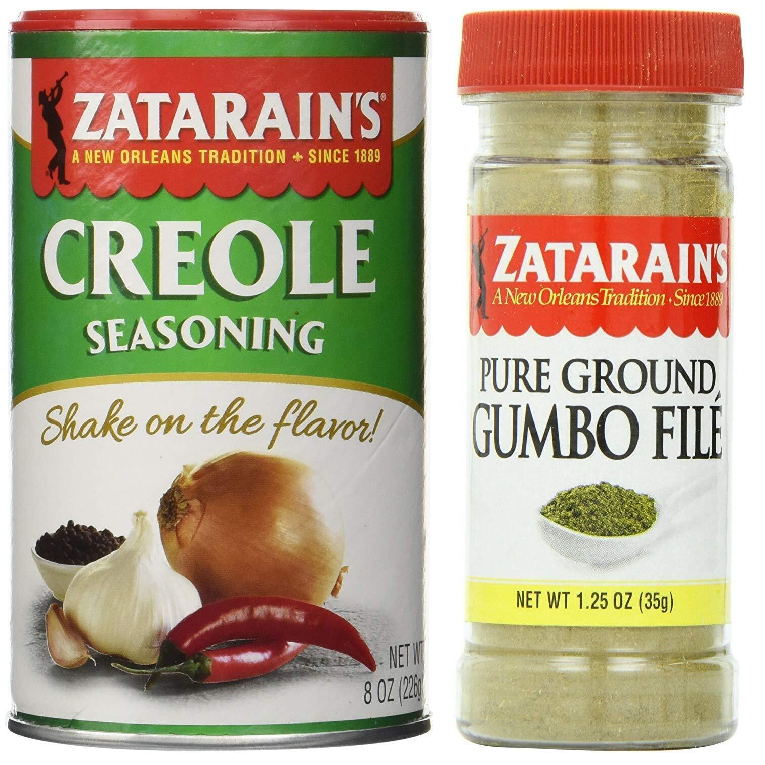 Zatarain’s 2 Piece Creole Seasoning Set for Cajun Cooking and Flavor Enhancem…