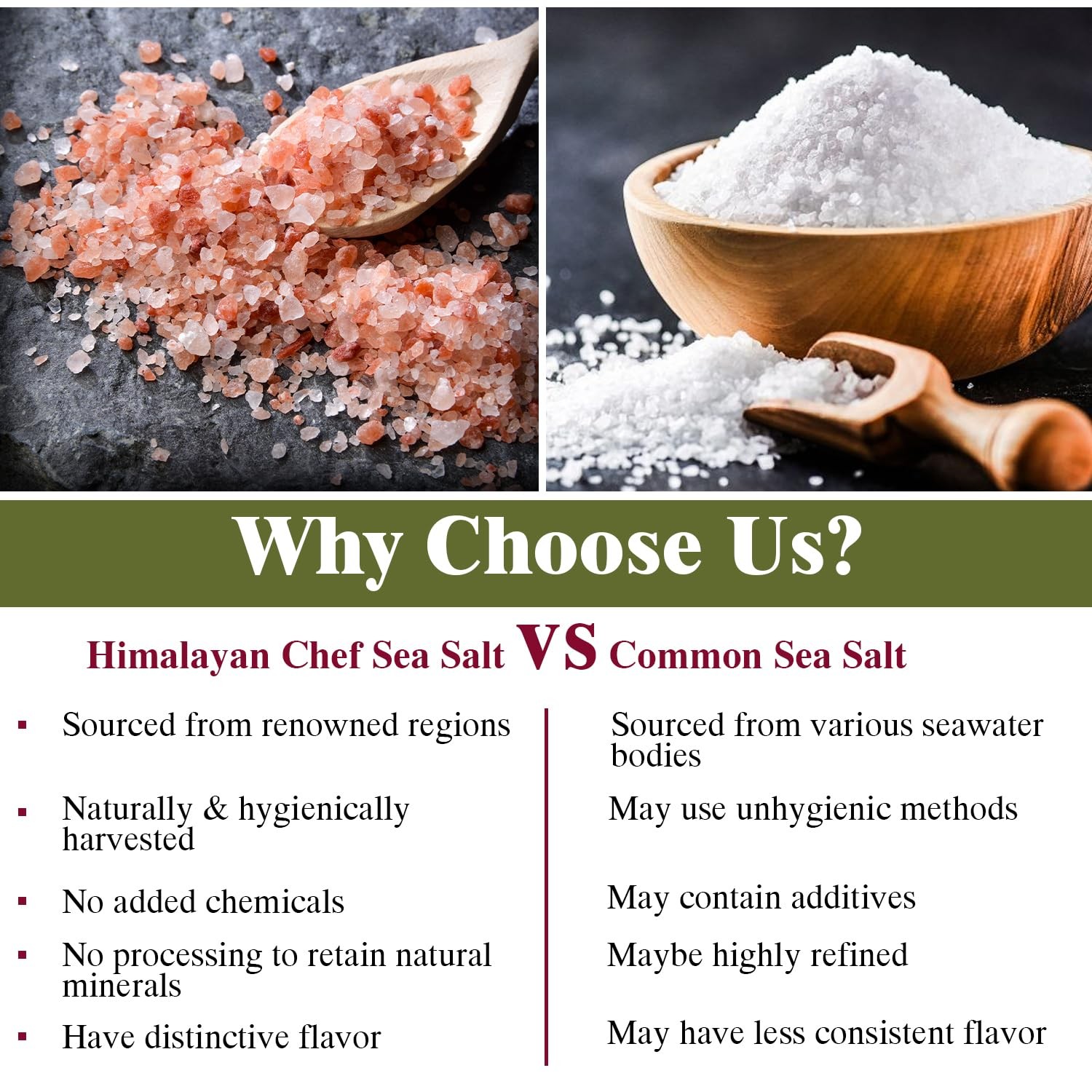 Himalayan Chef Pink Salt Fine Grain, 5 80 Ounce (Pack of 1),