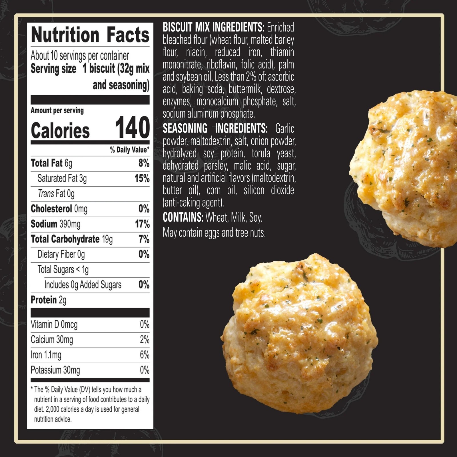 RED LOBSTER Cheddar Bay Biscuit Mix Garlic Herb Seasoning 11.3 oz Box – 2 PACK