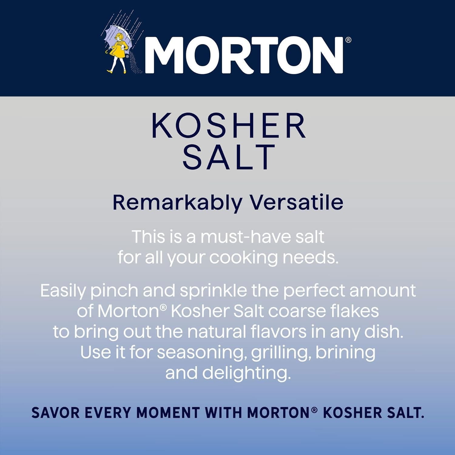 Kosher Coarse Salt – 0 Calorie Natural Crystals, 96 Oz Total for All Cuisines