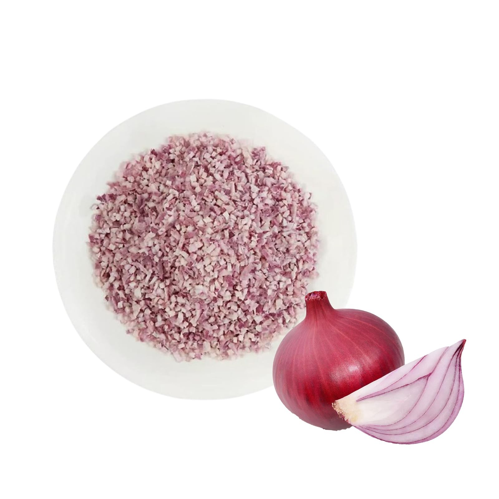 Freeze-dried red onion 3.52 oz. a fresh red onion substitute, cooking seasoni…