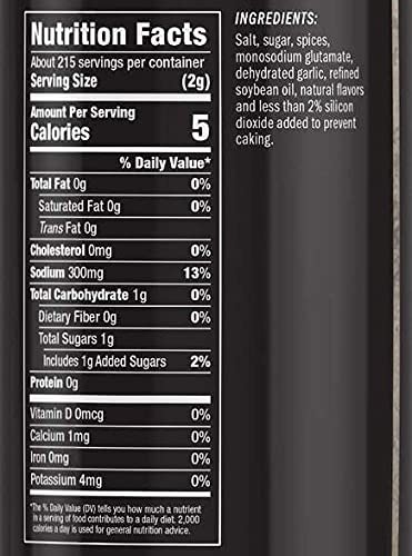Garlic Jalapeno BBQ Seasoning Dry Rub 15.1 Oz Versatile Flavor for Grilling