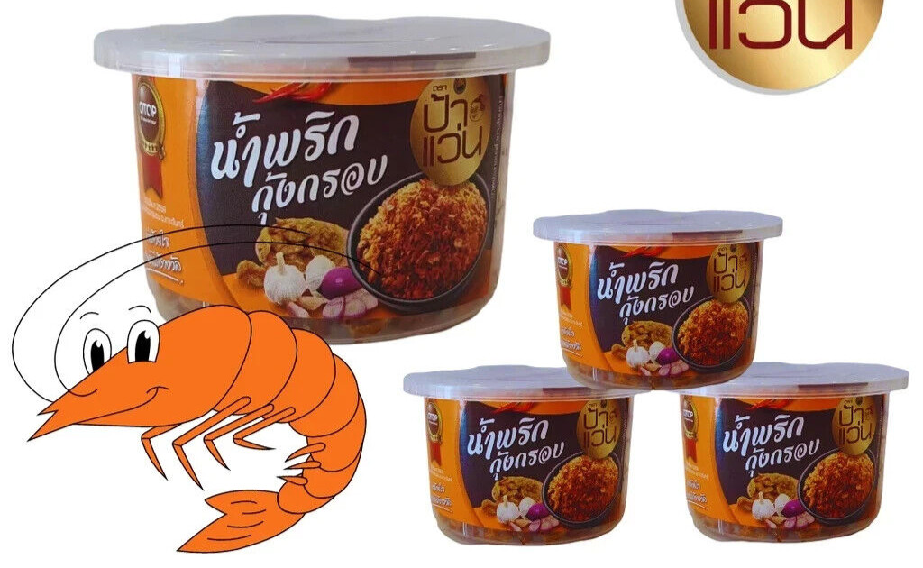 Chili Paste Spices The best value combo 6 flavors Set A 30,40,80g Pa Waen Brand