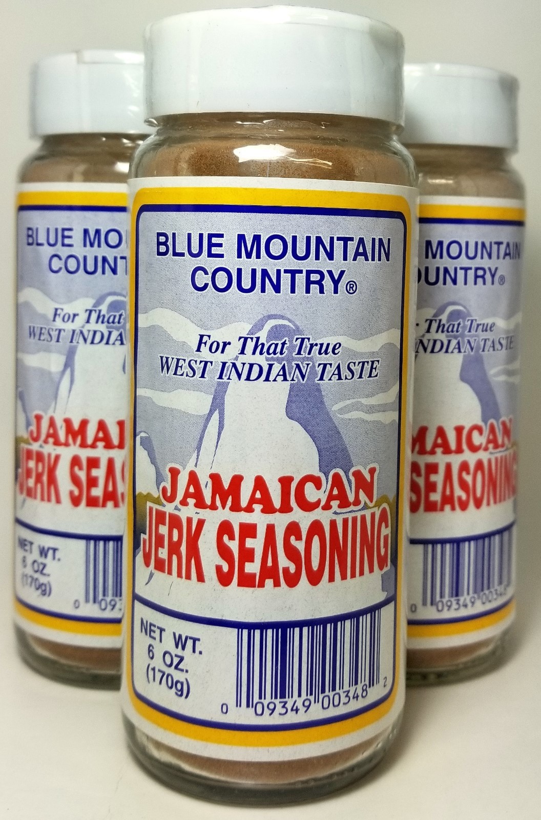 Blue Mountain Dry Jerk Seasoning – 6 oz each ( 3-pack )