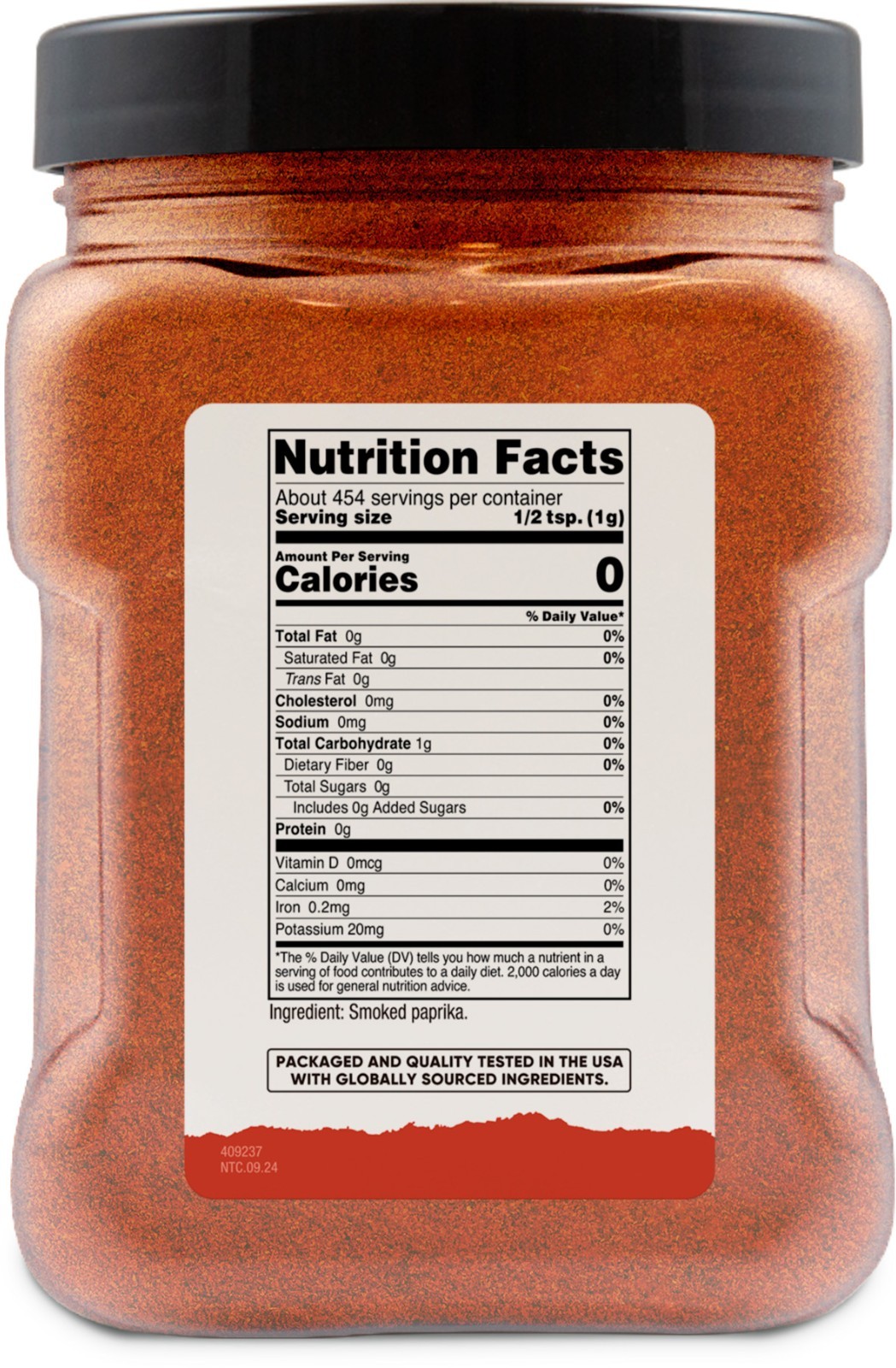 Nutricost Pantry Smoked Paprika (1 LB) – Bulk Smoked Paprika, Vegan, Gluten-Free