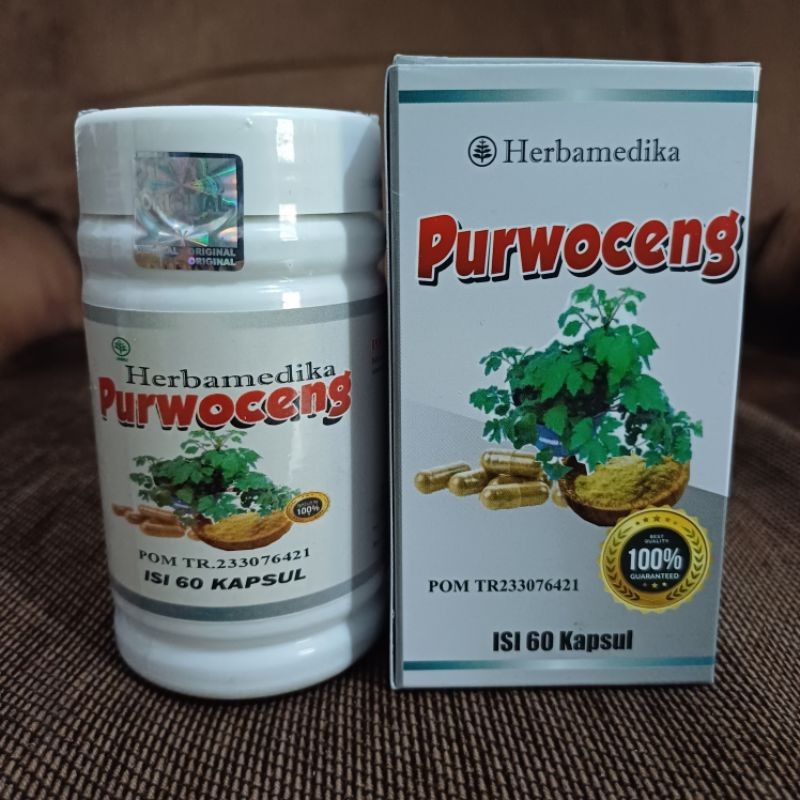 Purwoceng Root 60 Capsules | Herbal Capsule Supplement, Natural Botanical