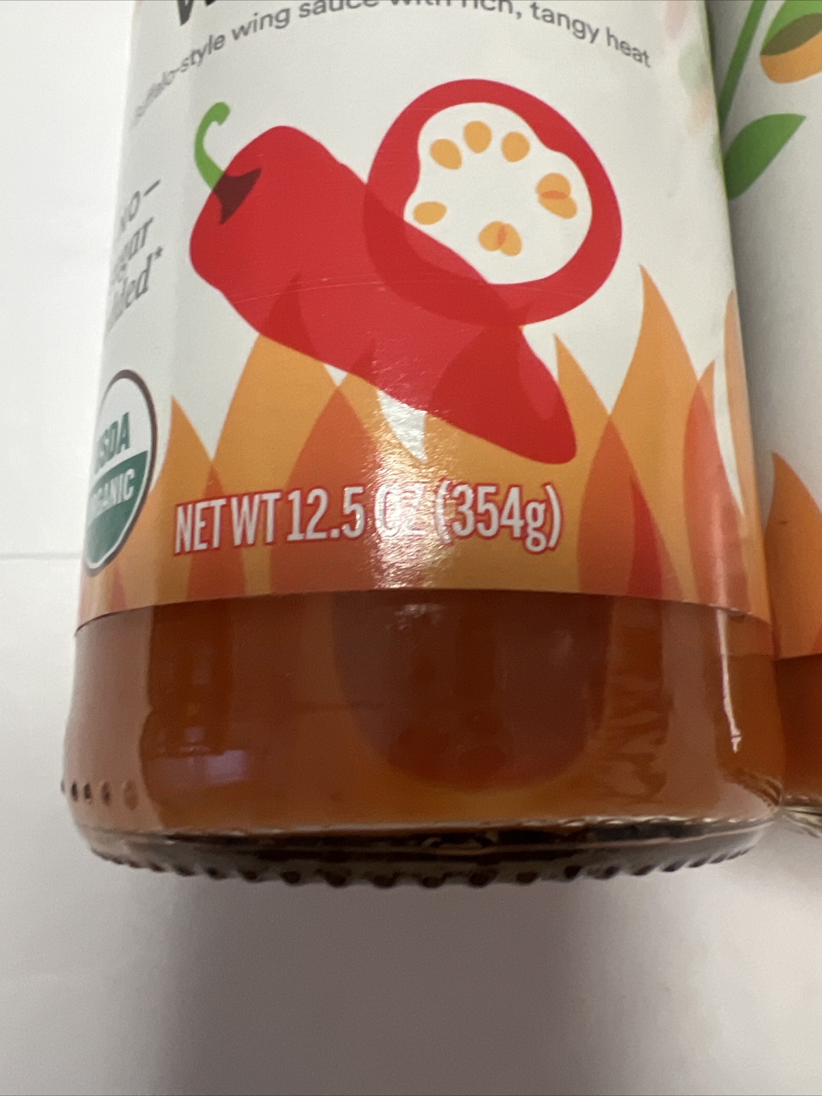 365 by Whole Foods Market Organic Buffalo Wing Sauce 12 Ounce 2 bottles