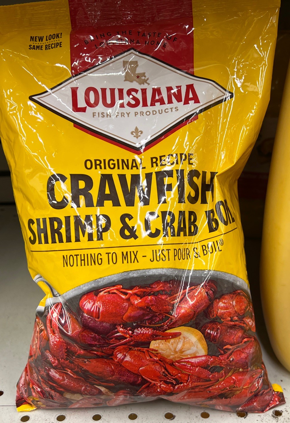 Louisiana Fish Fry Products Crawfish Shrimp & Crab Boil 4.5 Lb Bag