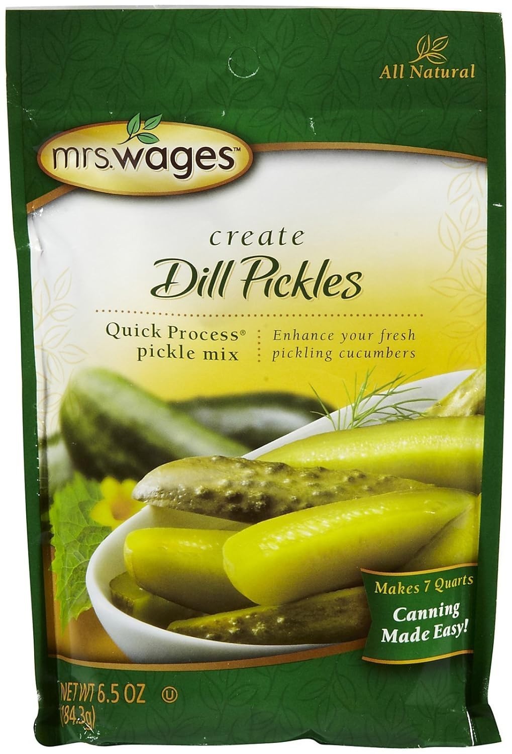 Mrs. Wages Dill Pickling Mix, 6.5 Ounces x 3 Packages