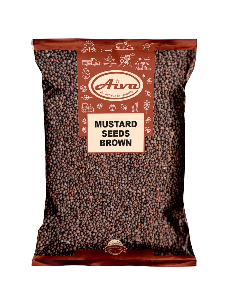 Aiva Mustard Seeds Brown (Rai) | 7 oz (Pack of 20)