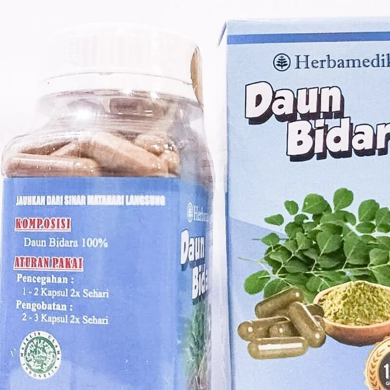 DAUN BIDARA Powder Caps Natural Organic Herb Spices Fresh Pure Hygienic Premium