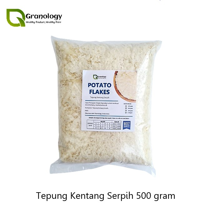 Potato Flakes 500g Dehydrated Mashed Potato Style Natural Culinary Ingredient