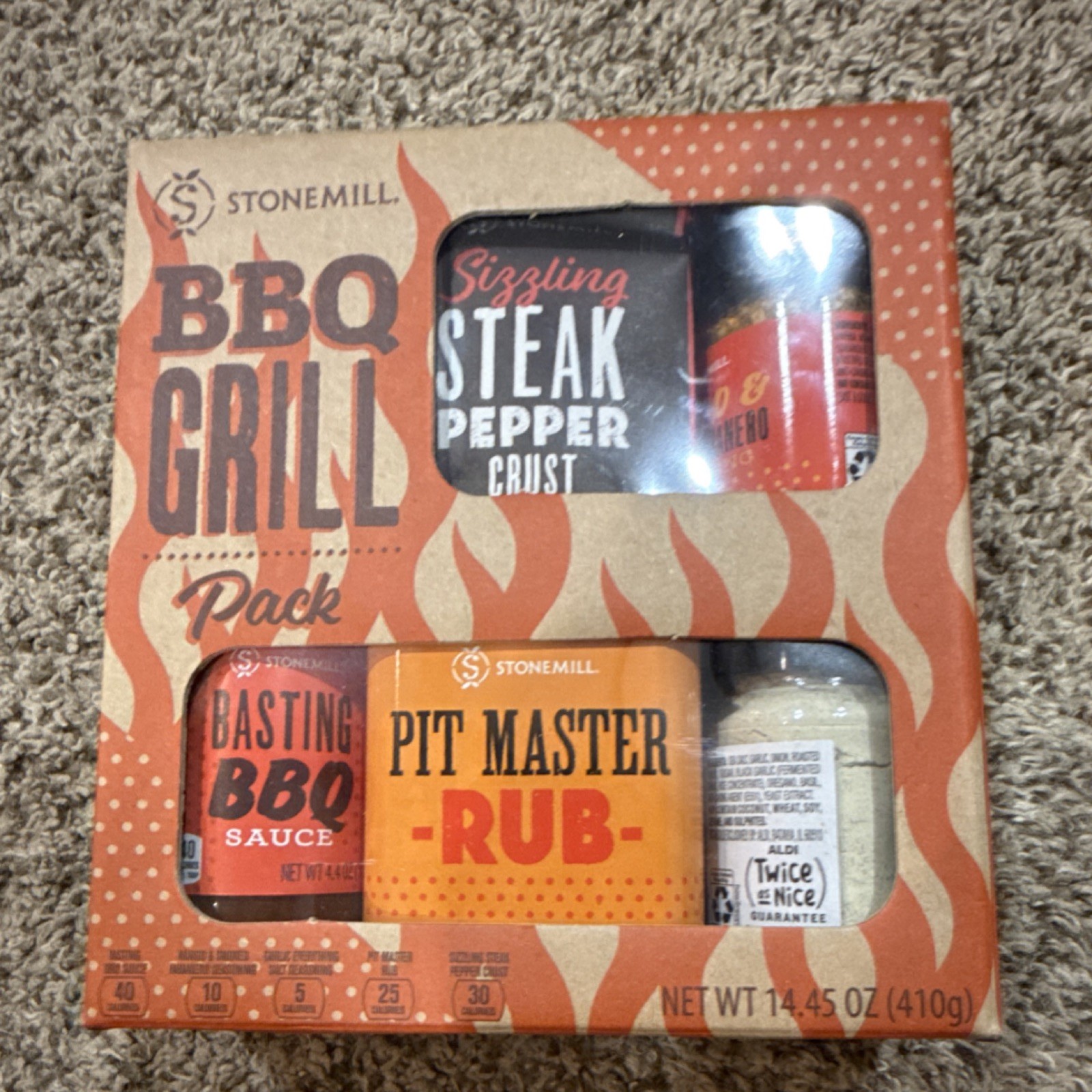 Stonemill BBQ Grill Pack Spice Mix Set, 5 Flavors, 410g – Sauce & Seasonings