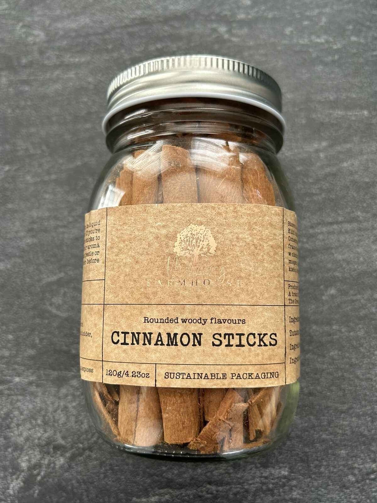 Cinnamon Sticks Sustainable Packaging 4.23 oz