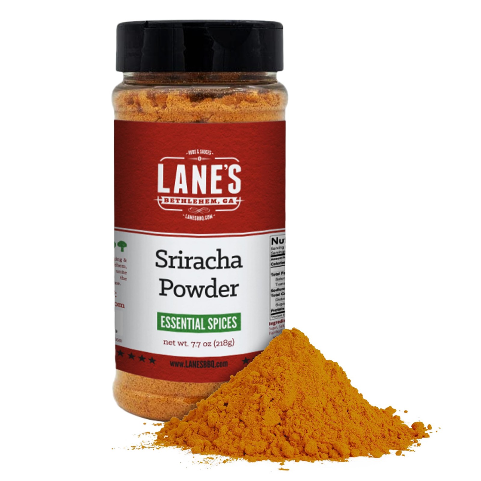 Lane’s Sriracha Seasoning Powder, All-Natural 1 Ounce (Pack of 1)