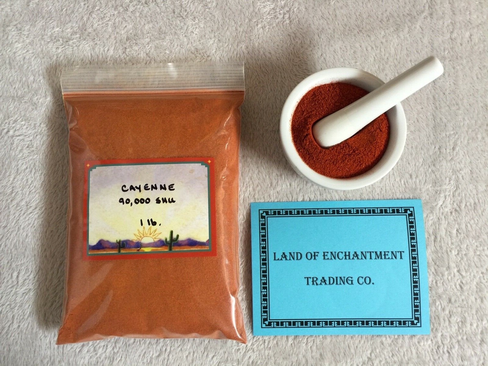 CAYENNE CHILE POWDER 90,000 SHU 1 LB. Fresh! USA SELLER FREE SHIPPING!