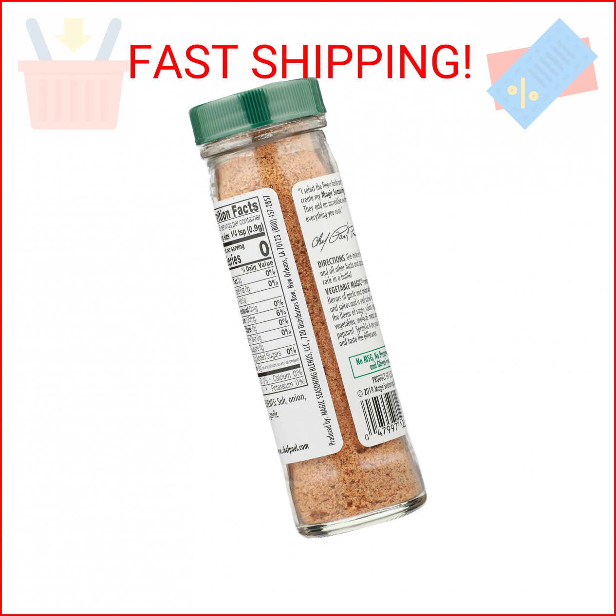 Magic Seasoning Blends Vegetable Magic Seasoning – 24 Pack (2oz each)