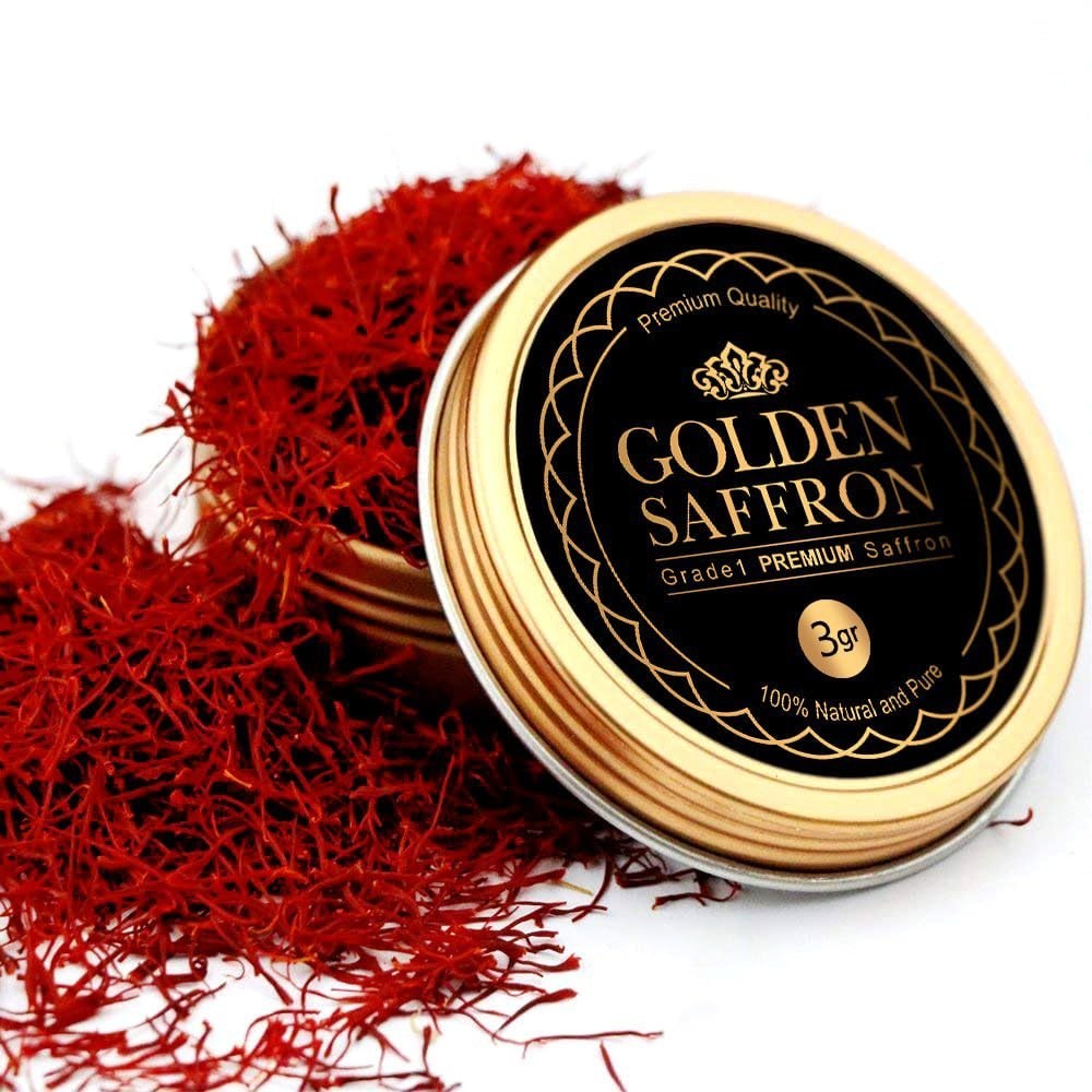 Finest Pure Red Saffron Threads for Tea & Risotto