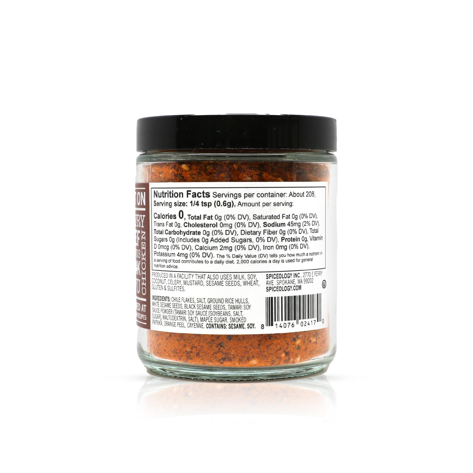 Spiceology – Korean BBQ Seasoning – Sweet & 4.4 Ounce (Pack of 1), No Color