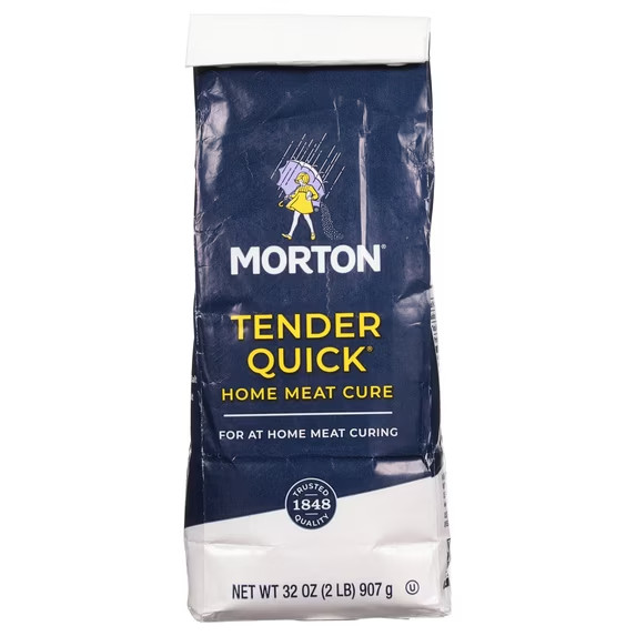 Morton Salt Tender Quick, Home Meat Cure for Meat or Poultry, 2 lb Bag New