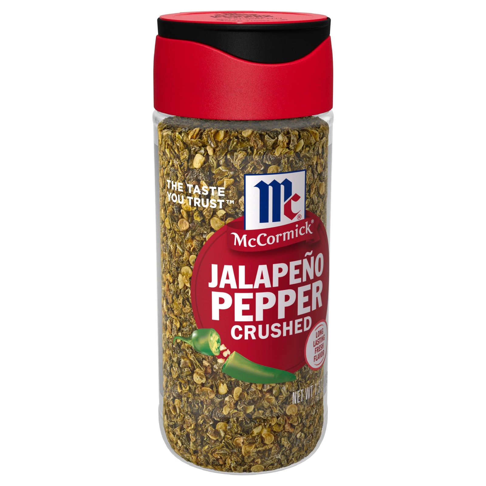 McCormick Crushed Jalapeño Pepper, 1.37 oz Ounce (Pack of 1)
