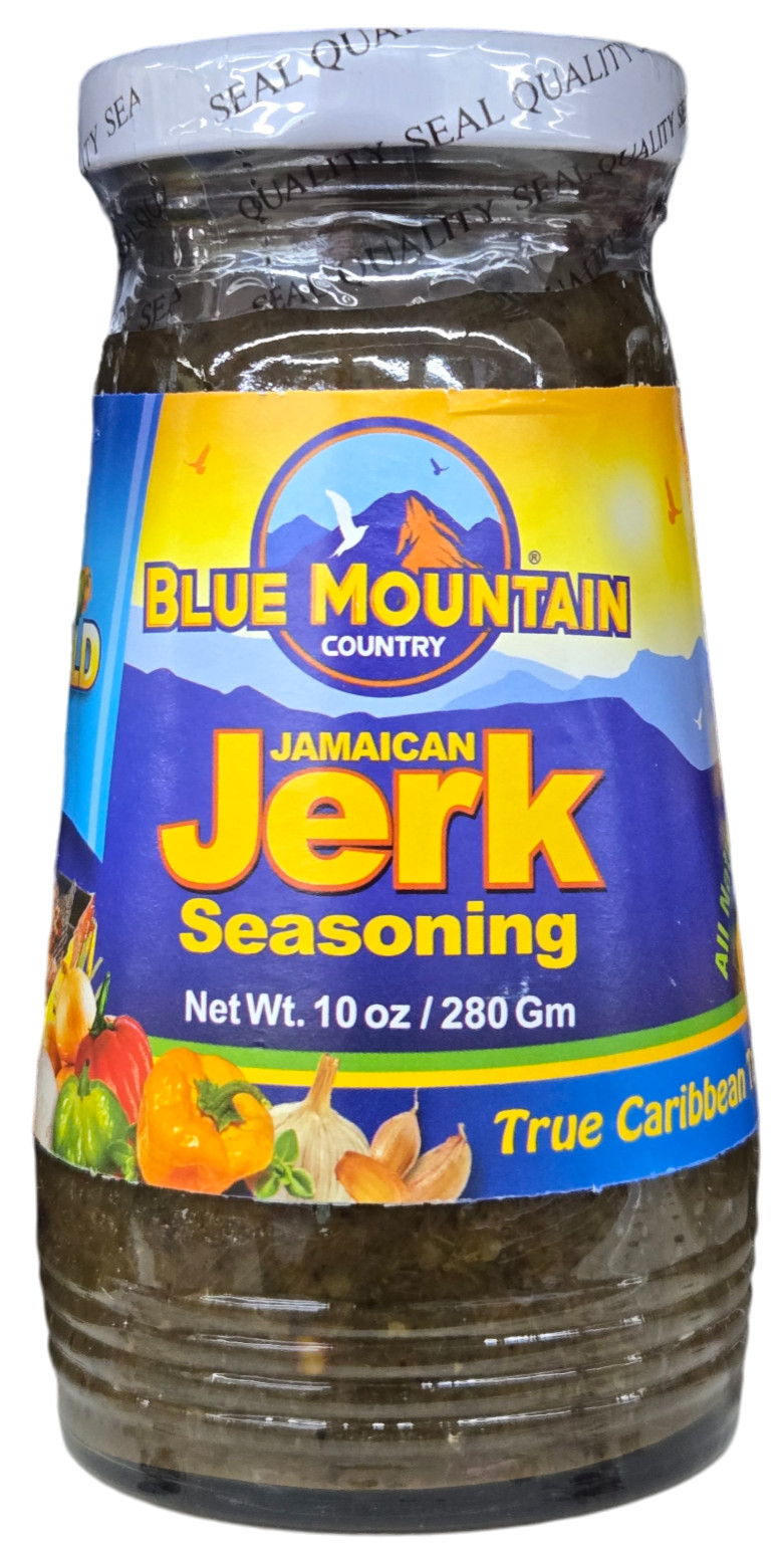 Blue Mountain Jerk Seasoning MILD Authentic Caribbean, Jamaican – 10oz
