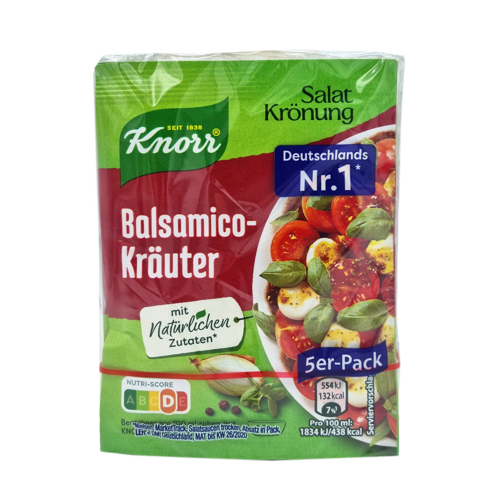 8x 5 pcs Knorr Salat Krönung Balsamico-Kräuter balsamic vinegar herbs seasoning