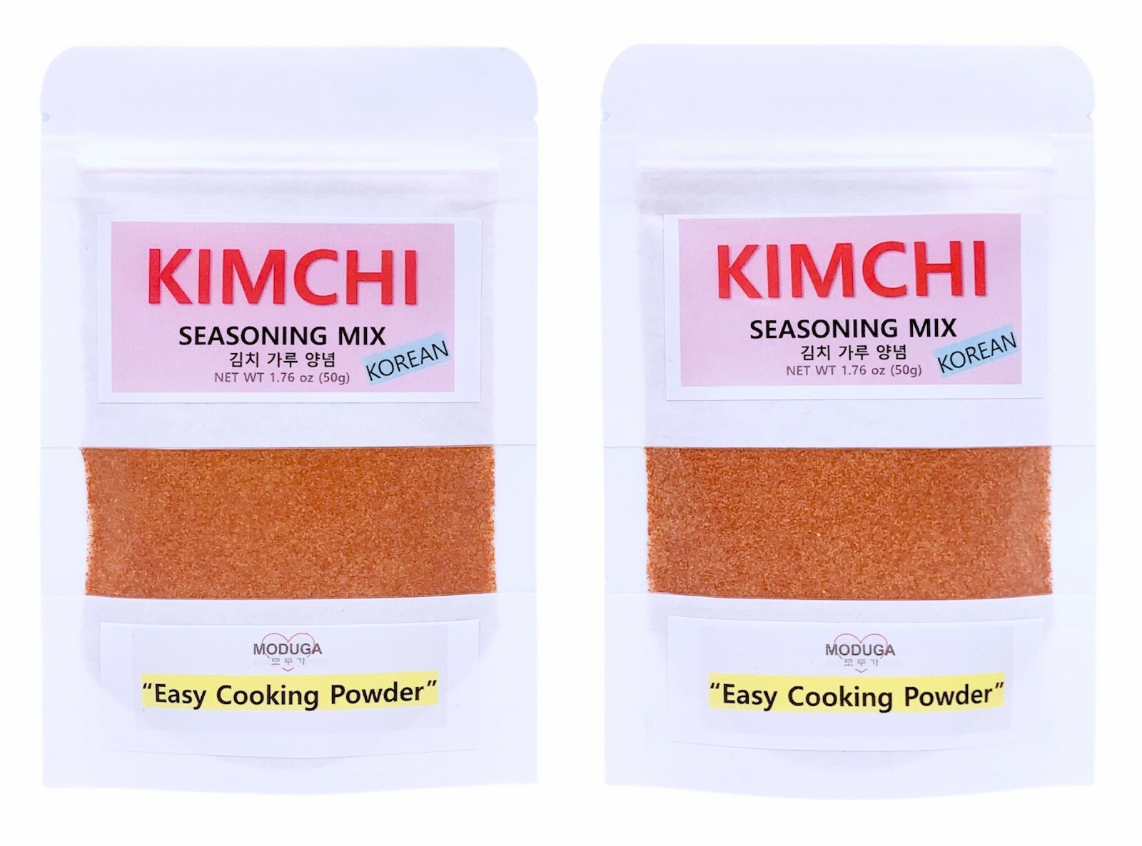 MODUGA’s Gourmet Korean Kimchi Seasoning, Kimchi Powder Sauce (2pack) #1 flavor 