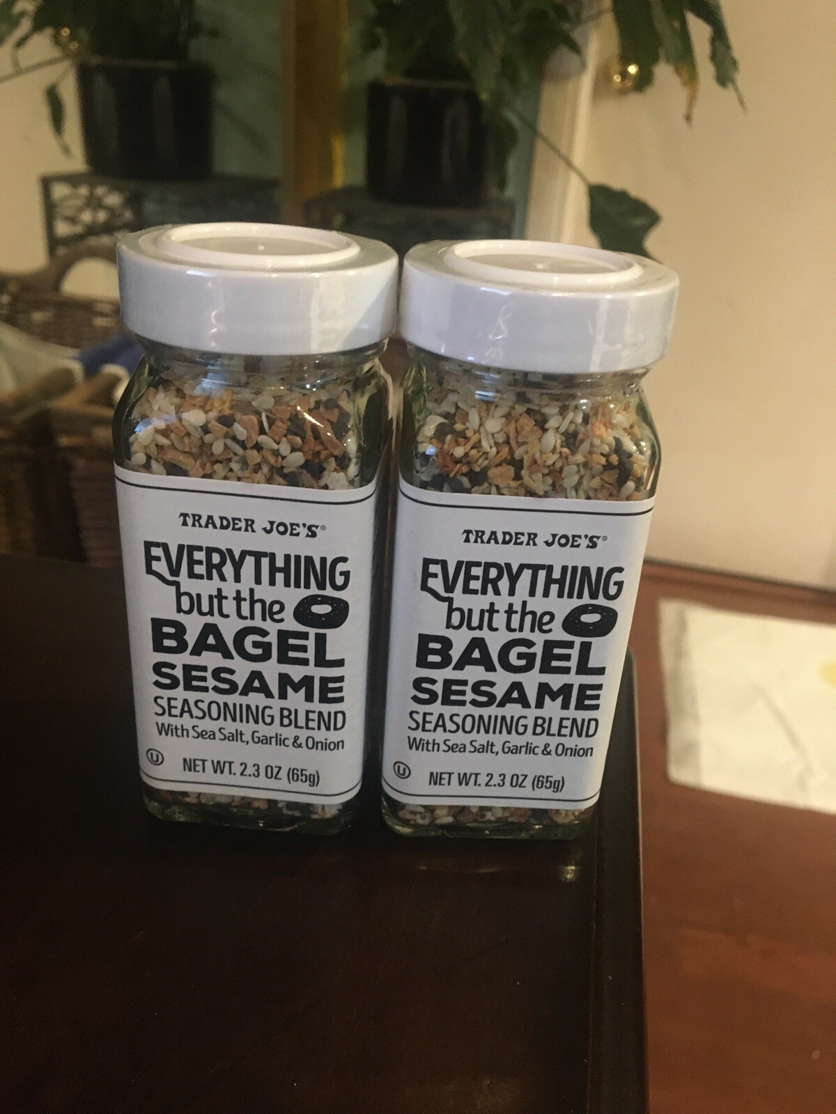 Trader Joe’s 621-TJ-SESAME-2 Everything But The Bagel 2 Bottles 2.3 Oz Sesame…