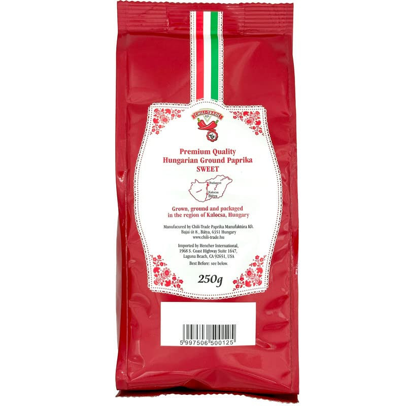 Hungarian Sweet Paprika (8.8Oz/250G) Imported from Kalocsa, Hungary