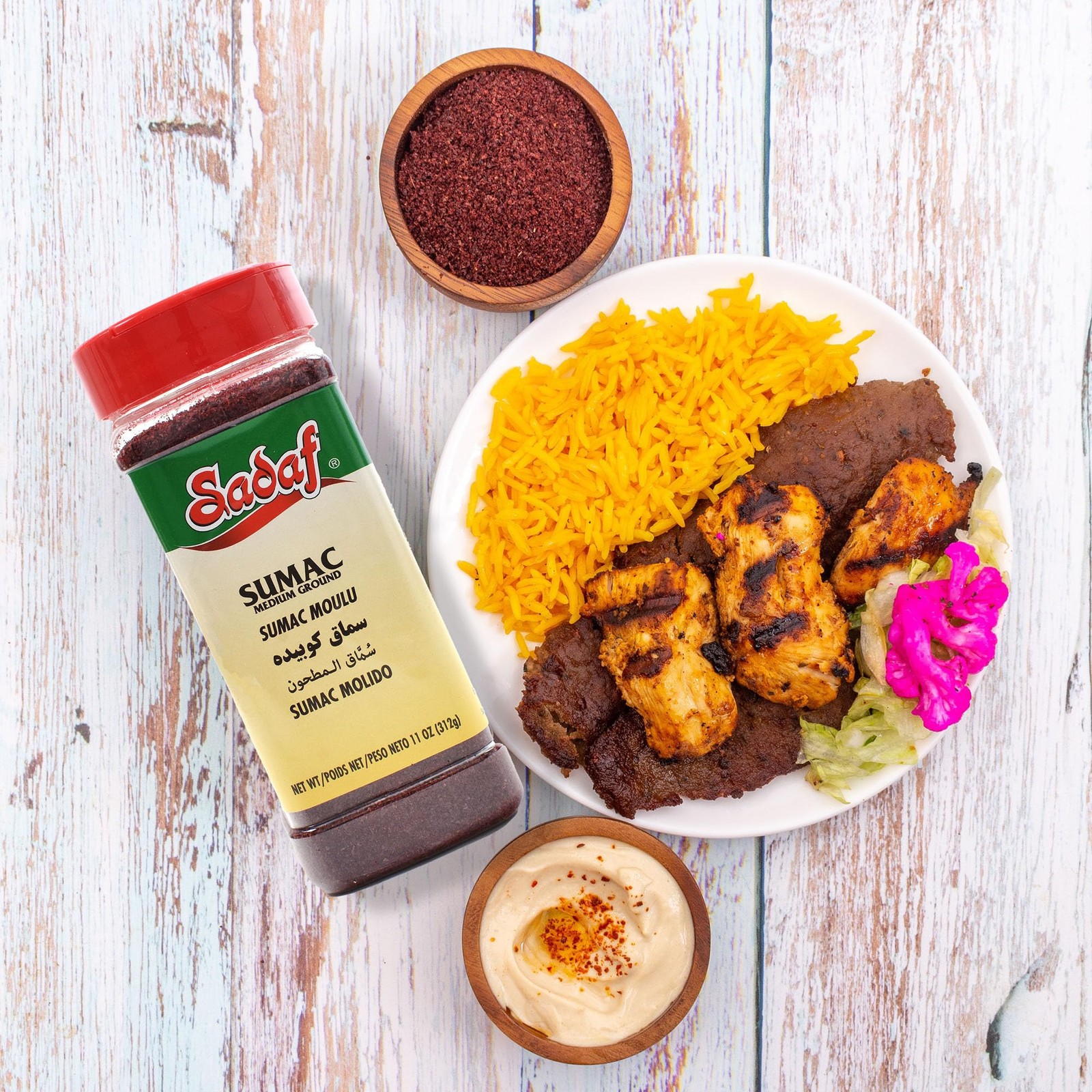 Sumac spice ground – Pure sumac seasoning powder – Kosher – Persian spice – M…