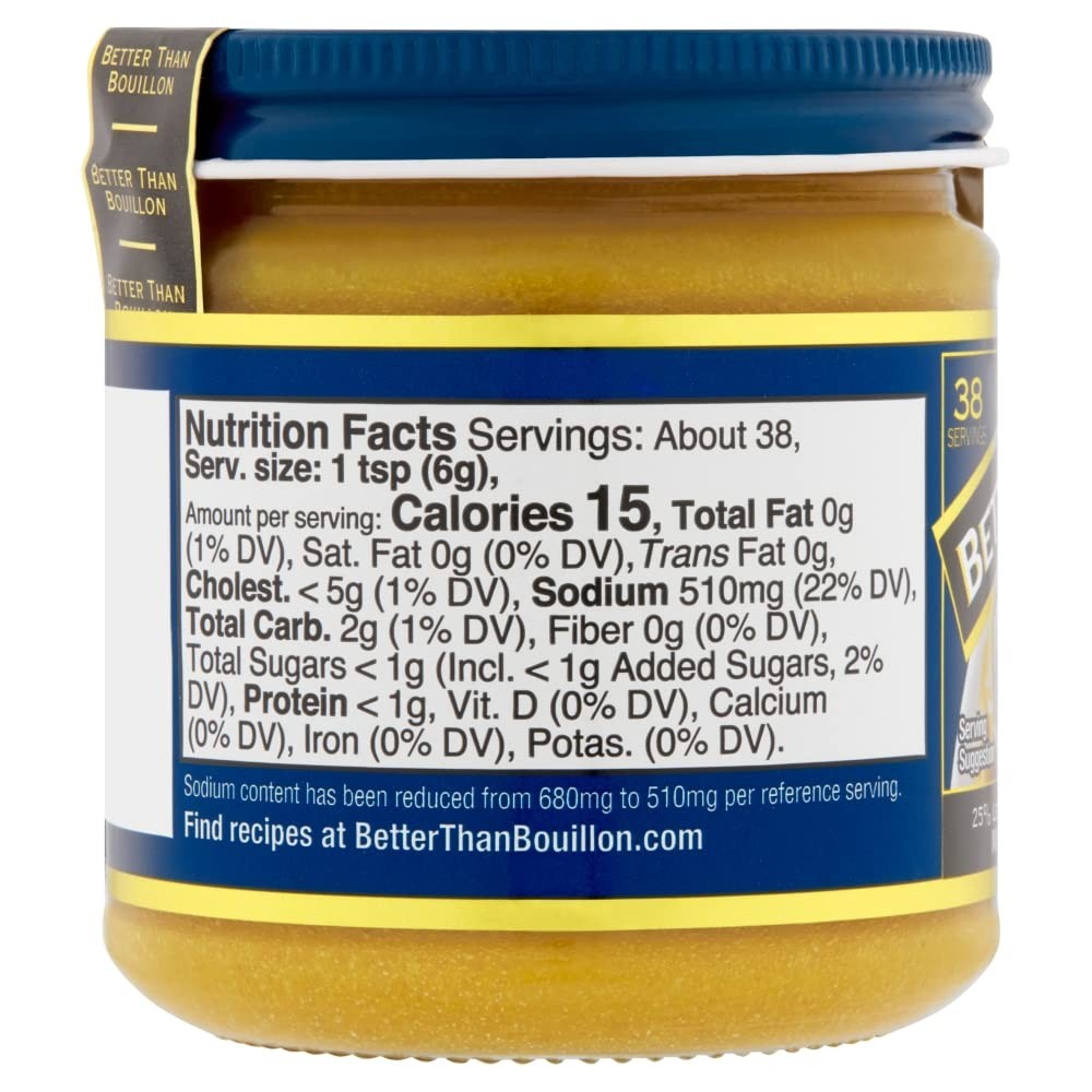 Reduced Sodium Roasted Chicken Base, 8 oz Jar Single Unit
