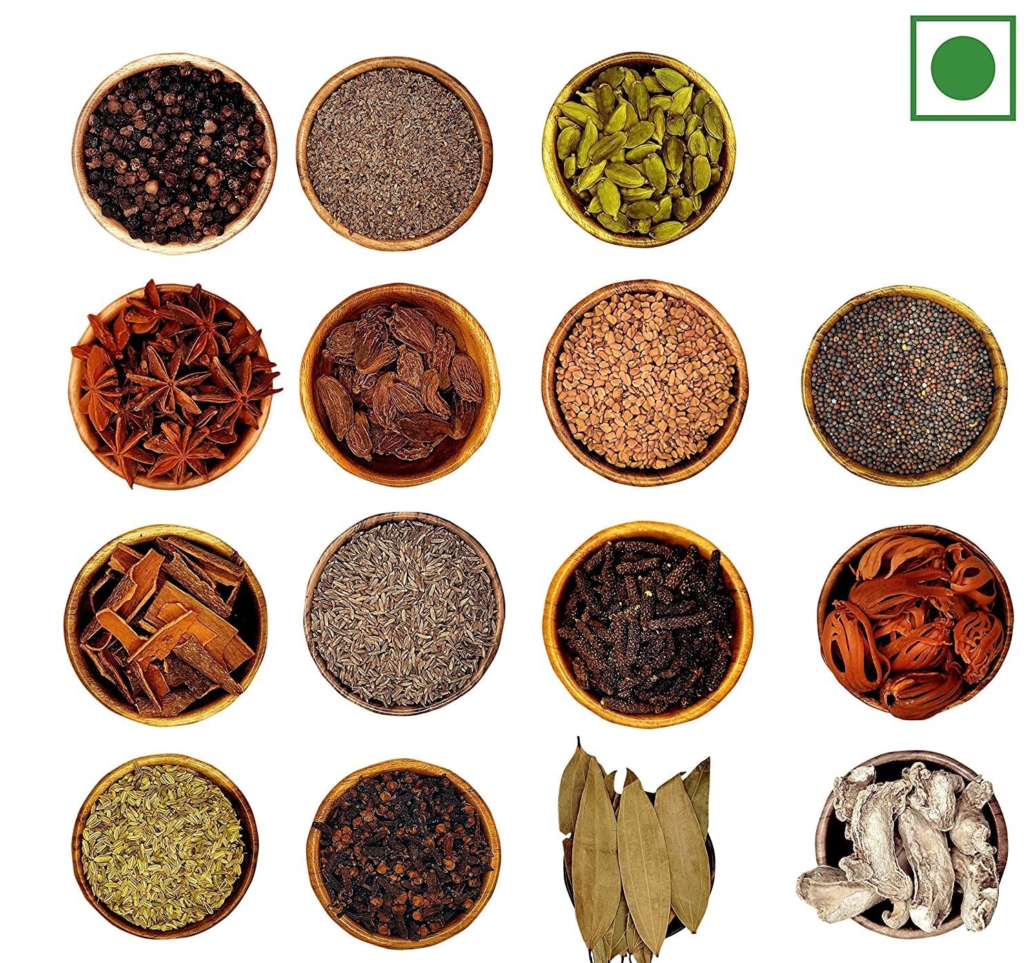 RuchiRa Khada Masala Mix Garam Masala Mixed Khada Garam Masala Set 500 GM